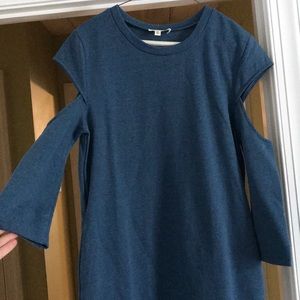 Zenana outfitters oversized cut out sweatshirt